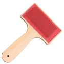 Drum carder cleaning brush