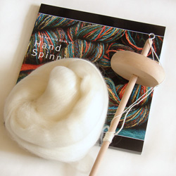 Hand Spinning drop spindle starter kit