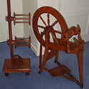 Ashford Traditional with upright swift Ashford Traditional with upright swift
