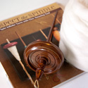 Respect the spindle' starter kit::Spindle, book and fibre